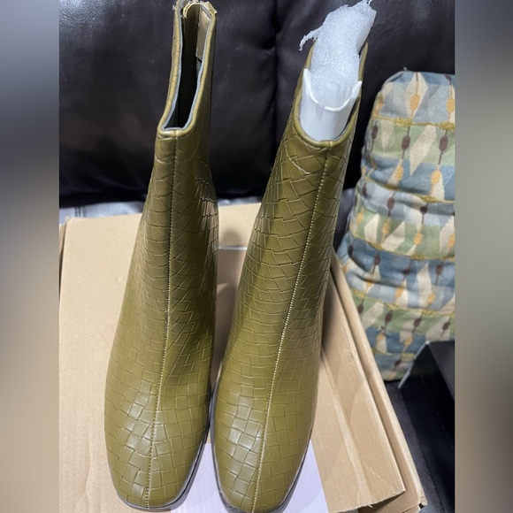 New nib Journee olive ankle dress boots sz 8m $99 - Picture 5 of 5